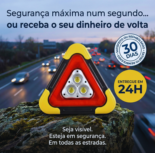 ✨ Lâmpada Solar de Emergência  3-em-1🚗☀️
