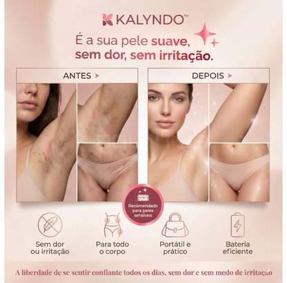 Depilador Elétrico 4 em 1 - DermaSilk™.