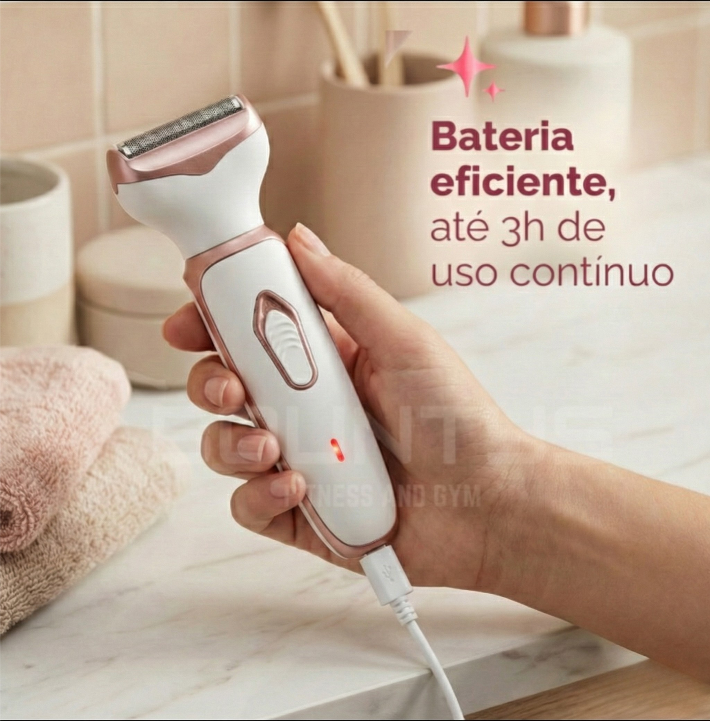 Depilador Elétrico 4 em 1 - DermaSilk™.