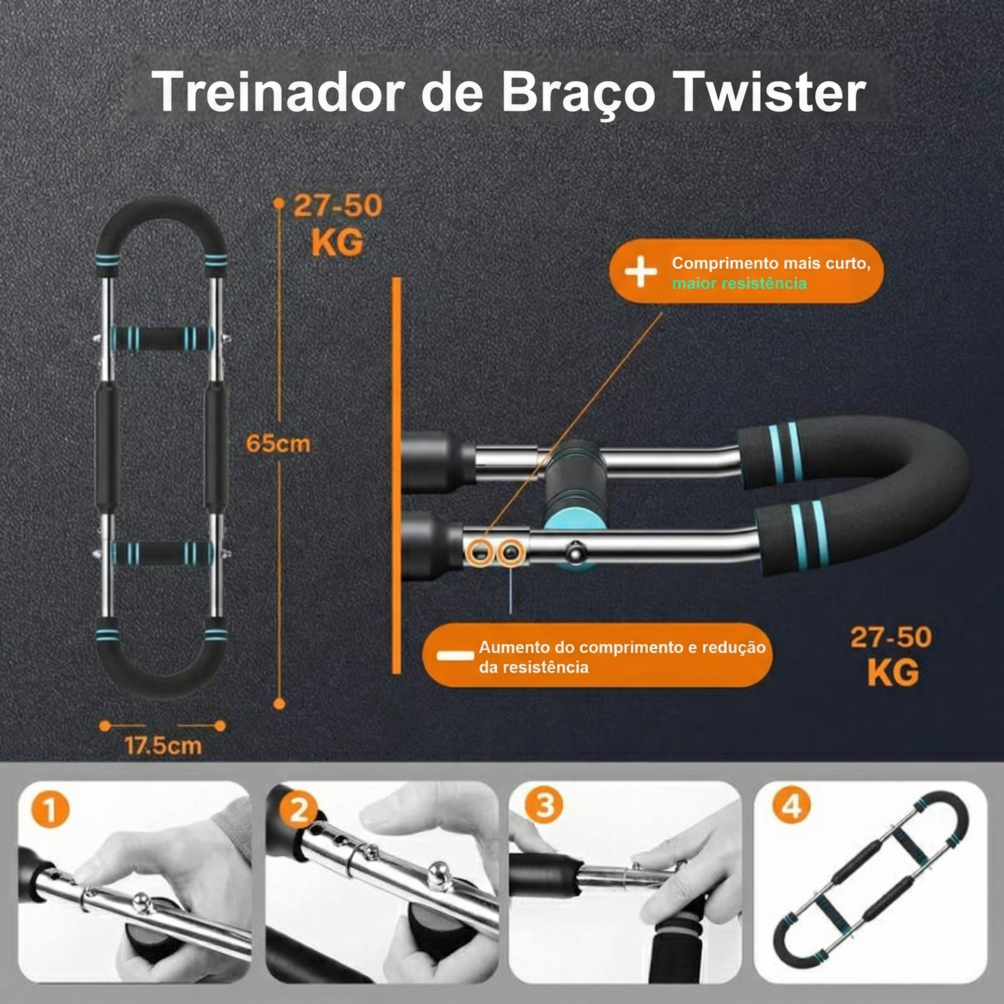 Barra de Peso Ajustável